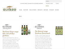 Tablet Screenshot of olivado.com